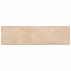 vidaXL Sink Bathroom Natural Stone Wash Bowl Basin Marble High Gloss Cream - Additional view 5