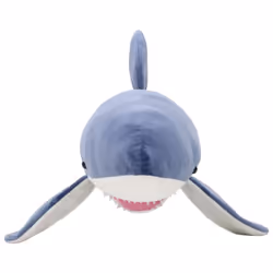 vidaXL Shark Cuddly Toy Plush Blue and White Kids Stuffed Animal Doll Gift