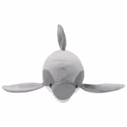 vidaXL Dolphin Cuddly Toy Plush Grey Kids Children Stuffed Animal Doll Gift