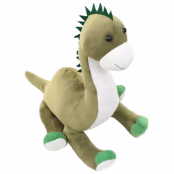 vidaXL Dinosaur Brontsaurus Cuddly Toy Plush Green Stuffed Animal Doll Gift