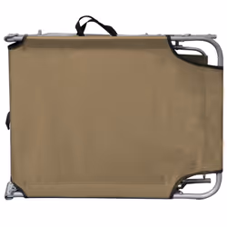 VidaXL 44292 outdoor chair Lounge Padded seat Polyester Taupe - Additional view 4