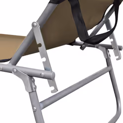 VidaXL 44292 outdoor chair Lounge Padded seat Polyester Taupe - Additional view 6