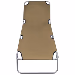 VidaXL 44294 outdoor chair Lounge Padded seat Polyester Taupe