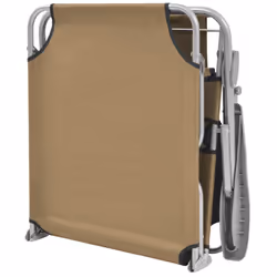 VidaXL 44297 outdoor chair Lounge Padded seat Polyester Taupe - Additional view 6
