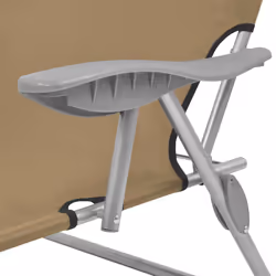 VidaXL 44297 outdoor chair Lounge Padded seat Polyester Taupe - Additional view 7