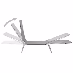 VidaXL 44302 outdoor chair Lounge Polyester Grey - Additional view 2