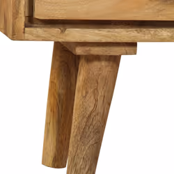 vidaXL Solid Mango Wood Sideboard 90x30x69cm Organiser Storage Cabinet Unit - Additional view 8