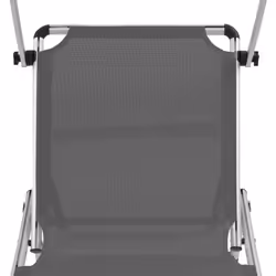 VidaXL 44335 outdoor chair Lounge Padded seat Aluminium, Steel, Textile Grey - Additional view 7