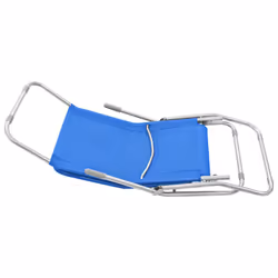 VidaXL 44337 outdoor chair Lounge Polyester, Polyvinyl chloride (PVC) Blue - Additional view 8