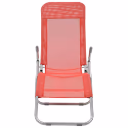 VidaXL 44339 outdoor chair Lounge Polyester, Polyvinyl chloride (PVC) Red
