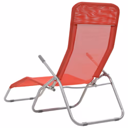 VidaXL 44339 outdoor chair Lounge Polyester, Polyvinyl chloride (PVC) Red - Additional view 4