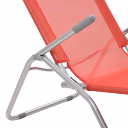 VidaXL 44339 outdoor chair Lounge Polyester, Polyvinyl chloride (PVC) Red - Additional view 7