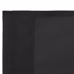 vidaXL Garden Lounge Set 4 Piece Fabric & Steel Black Table 2 Chairs and Bench - Additional view 4