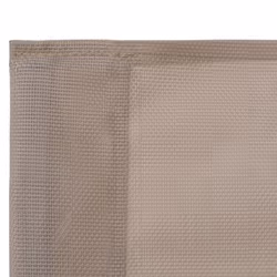 vidaXL Garden Lounge Set 4 Piece Fabric & Steel Taupe Table 2 Chairs and Bench - Additional view 4