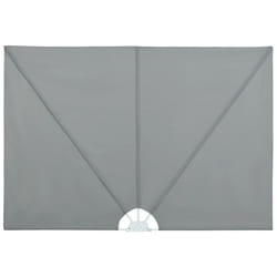vidaXL Collapsible Terrace Side Awning Balcony Blind Multi Colours Multi Sizes - grey, 300 x 200 cm