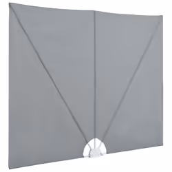 vidaXL Collapsible Terrace Side Awning Balcony Blind Multi Colours Multi Sizes - grey, 400 x 200 cm - Additional view 3