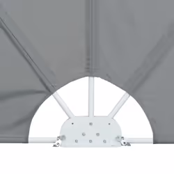 vidaXL Collapsible Terrace Side Awning Balcony Blind Multi Colours Multi Sizes - grey, 400 x 200 cm - Additional view 6
