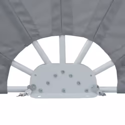 vidaXL Collapsible Terrace Side Awning Sun Screen 200 cm/160 cm Multi Colours - grey, 160 cm - Additional view 6