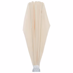 vidaXL Collapsible Terrace Side Awning Sun Screen 200 cm/160 cm Multi Colours - cream, 200 cm - Additional view 4