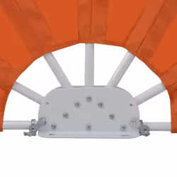 vidaXL Collapsible Terrace Side Awning Sun Screen 200 cm/160 cm Multi Colours - terracotta, 200 cm - Additional view 6