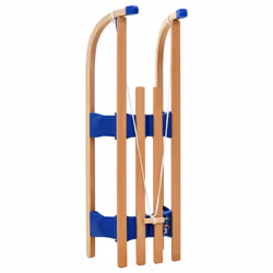 VidaXL Folding Wooden Sled - Additional view 3
