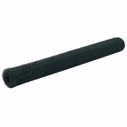 vidaXL Chicken Wire Fence with PVC Coating Wire Mesh Roll Wire Fencing Net - green, 1.2 m