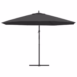 vidaXL Cantilever Garden Parasol with Aluminium Pole Shade Umbrella Anthracite