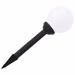 vidaXL 4x Outdoor Solar Lamps LED Spherical 15cm RGB Yard Ground Spot Light