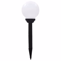 vidaXL 4x Outdoor Solar Lamps LED Spherical 15cm RGB Yard Ground Spot Light - Additional view 6