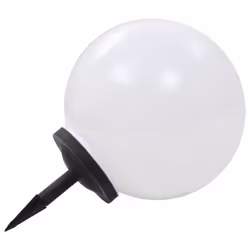 vidaXL Outdoor Solar Lamp LED Spherical 40cm RGB Garden Globe Lighting Fixture