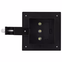 vidaXL 6x Outdoor Solar Lamps LED Square 12cm Black Garden Lighting Fixture - Additional view 5