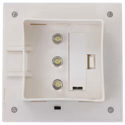 vidaXL 6x Outdoor Solar Lamps LED Square 12cm White Garden Lighting Fixture - Additional view 6