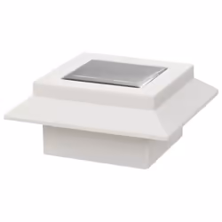 vidaXL 6x Outdoor Solar Lamps LED Square 12cm White Garden Lighting Fixture - Additional view 7
