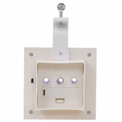 vidaXL 6x Outdoor Solar Lamps LED Square 12cm White Garden Lighting Fixture - Additional view 9