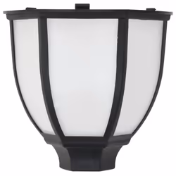vidaXL 3x Outdoor Solar Lamps LED Black Garden Yard Standing Lighting Fixture - Additional view 5