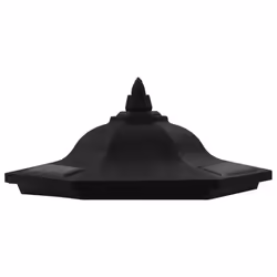vidaXL 3x Outdoor Solar Lamps LED Black Garden Yard Standing Lighting Fixture - Additional view 7
