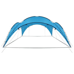 vidaXL Party Tent Arch Light Blue Outdoor Garden Patio Canopy Shelter Sunshade