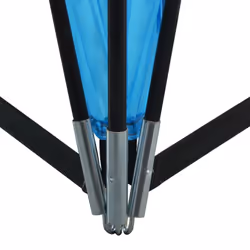 vidaXL Party Tent Arch Light Blue Outdoor Garden Patio Canopy Shelter Sunshade