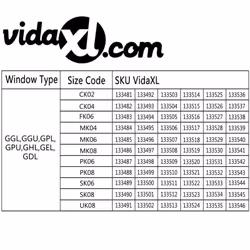 vidaXL Blackout Roller Blind White FK06 Home Office Window Curtain Shade Drape - Additional view 6