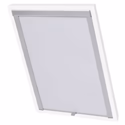 vidaXL Blackout Roller Blind White MK06 Home Office Window Curtain Shade Drape