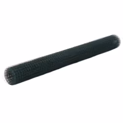 vidaXL Wire Netting Steel with PVC Coating Square Green Garden Panel - 25 x 1.5 m/25 x 25 mm
