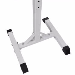 vidaXL Barbell Squat Rack with Barbell and Dumbbell Set 30.5kg Stand Holder - Additional view 3