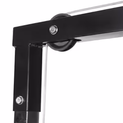 vidaXL Power Tower with Barbell and Dumbbell Set 30.5kg Pull-up Dip Station - Additional view 4