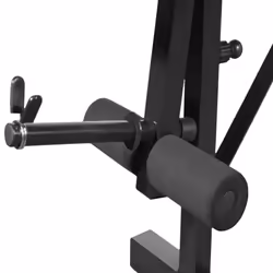 vidaXL Weight Bench with Weight Rack Barbell and Dumbbell Set 30.5kg Fitness - Additional view 3