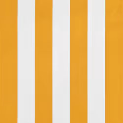 vidaXL Retractable Awning 300x150cm Yellow and White Window Canopy Sun Screen - Additional view 6