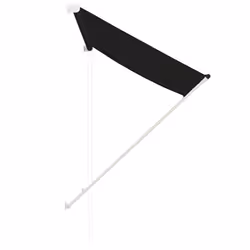 vidaXL Retractable Awning 150x150cm Anthracite Window Door Canopy Sun Screen - Additional view 2