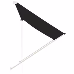 vidaXL Retractable Awning 200x150cm Anthracite Window Door Canopy Sun Screen - Additional view 2