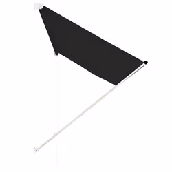 vidaXL Retractable Awning 250x150cm Anthracite Window Door Canopy Sun Screen - Additional view 2