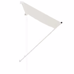 vidaXL Retractable Awning 150x150cm Cream Garden Window Door Canopy Sun Screen - Additional view 2