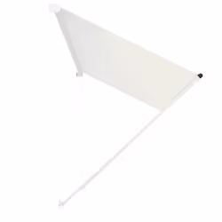 vidaXL Retractable Awning 300x150cm Cream Garden Window Door Canopy Sun Screen